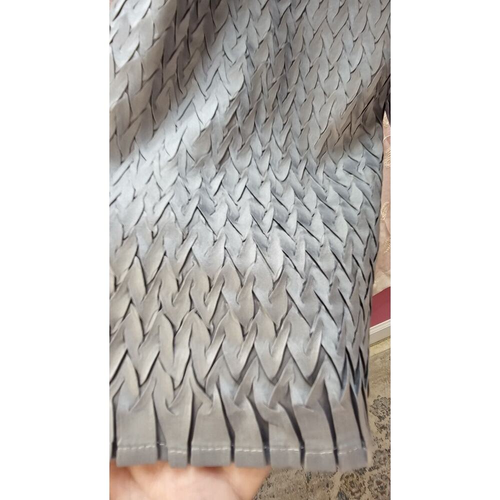Chico's Gray Textured Kimono Topper - Picture 3 of 4